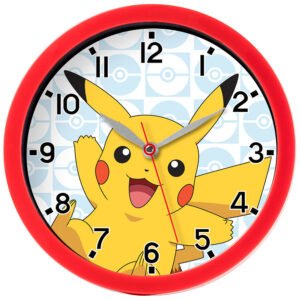 TM-02501-Pokemon-Wall-Clock Official Pokemon Wall Clock