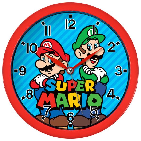 TM-02504-Super-Mario-Wall-Clock Official Super Mario Wall Clock