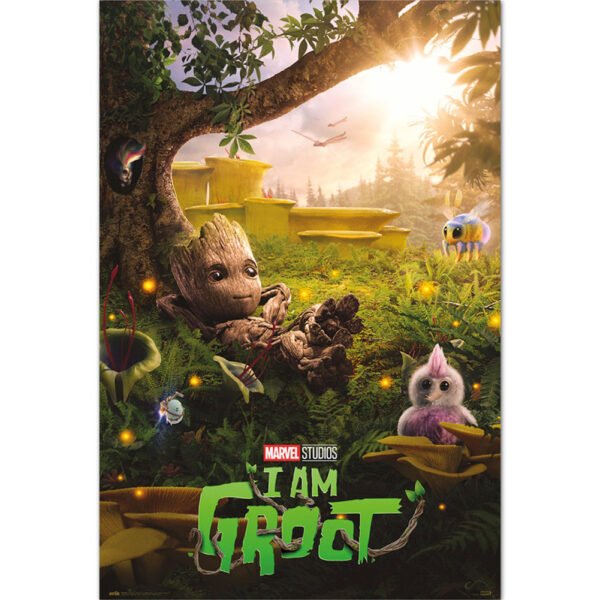 TM-02565-I-Am-Groot-Poster-Chill-Time-23 Official Guardians Of The Galaxy I Am Groot Poster Chill Time 23