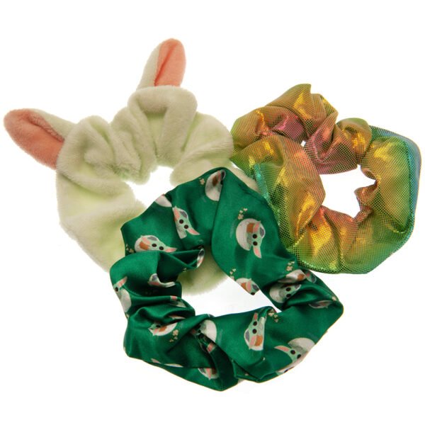 TM-02673-Star-Wars-The-Mandalorian-3pk-Scrunchie-Set Official Star Wars: The Mandalorian 3pk Scrunchie Set