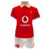 TM-02814-Wales-RU-Shirt-Short-Set-SP-4 Official Welsh Rugby Union 9-12 Months Shirt & Short Set SP