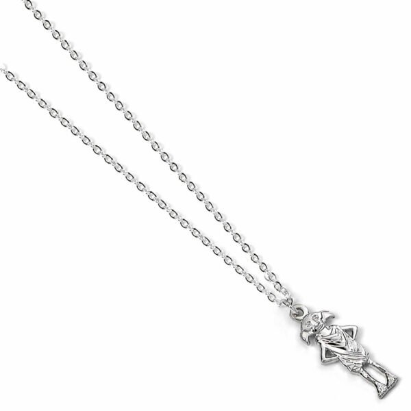 Official Harry Potter Silver Plated Dobby House Elf Necklace
