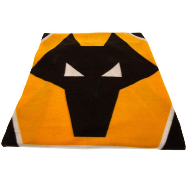 TM-02885-Wolverhampton-Wanderers-FC-Fleece-Blanket-PL-1 Official Wolverhampton Wanderers FC Pulse Fleece Blanket