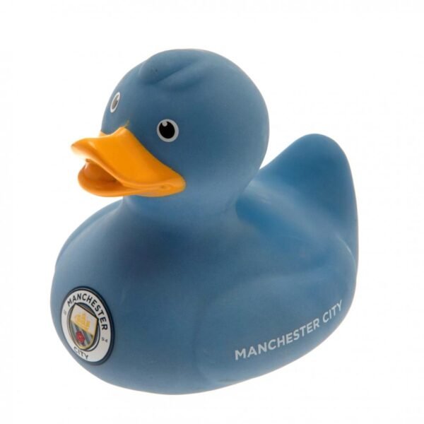 TM-02890-Manchester-City-FC-Bath-Time-Duck Official Manchester City FC Bath Time Duck