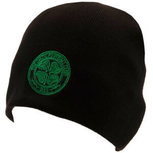 TM-02918-Celtic-FC-Beanie-BK Official Celtic FC Black Beanie