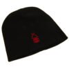 TM-02920-Nottingham-Forest-FC-Beanie-BK-1 Official Nottingham Forest FC Black Beanie