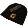 TM-02922-Wolverhampton-Wanderers-FC-Beanie-BK-2 Official Wolverhampton Wanderers FC Black Beanie
