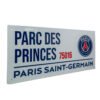 TM-02937-Paris-Saint-Germain-FC-Street-Sign-1 Official Paris Saint Germain FC White Street Sign