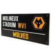 Official Wolverhampton Wanderers FC Colour Street Sign