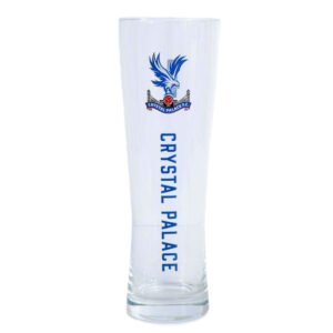 TM-02946-Crystal-Palace-FC-Tall-Beer-Glass Official Crystal Palace FC Tall Beer Glass