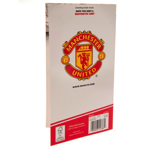 TM-02982-Manchester-United-FC-Birthday-Card-No-1-Fan-3 Official Manchester United FC No. 1 Fan Birthday Card