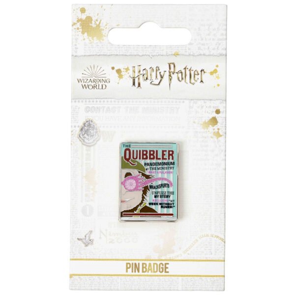 TM-03227-Harry-Potter-Badge-Quibbler-1 Official Harry Potter Quibbler Pin Badge