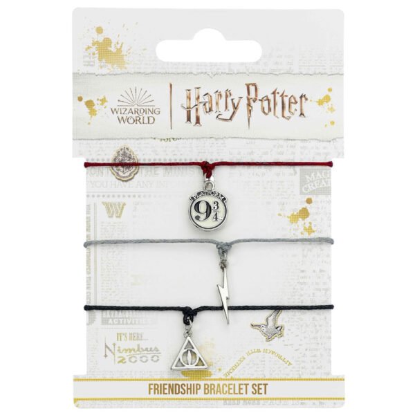 TM-03228-Harry-Potter-Friendship-Bracelet-Set-Deathly-Hallows-1 Official Harry Potter Deathly Hallows Friendship Bracelet Set