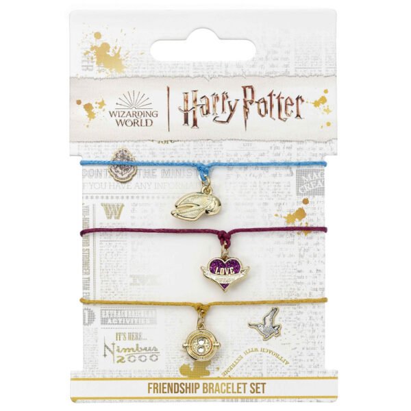 TM-03229-Harry-Potter-Friendship-Bracelet-Set-Golden-Snitch-1 Official Harry Potter Golden Snitch Friendship Bracelet Set