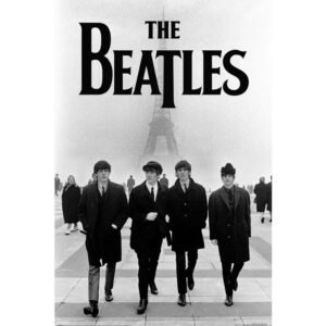 TM-03251-The-Beatles-Poster-Eiffel-Tower-15 Official The Beatles Poster Eiffel Tower 15