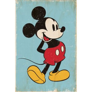 Official Mickey & Minnie Mouse Mickey Mouse Poster Retro 57