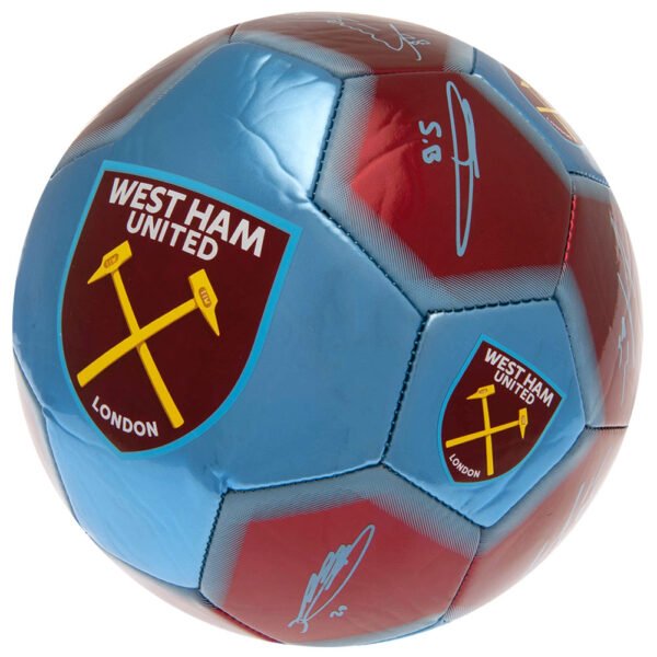 TM-03325-West-Ham-United-FC-Sig-26-Football Official West Ham United FC Sig 26 Football