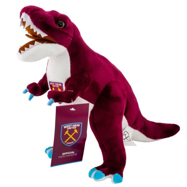 TM-03418-West-Ham-United-FC-Plush-T-Rex-3 Official West Ham United FC Plush T-Rex