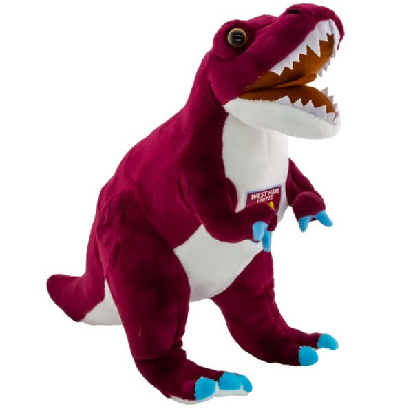 TM-03418-West-Ham-United-FC-Plush-T-Rex Official West Ham United FC Plush T-Rex