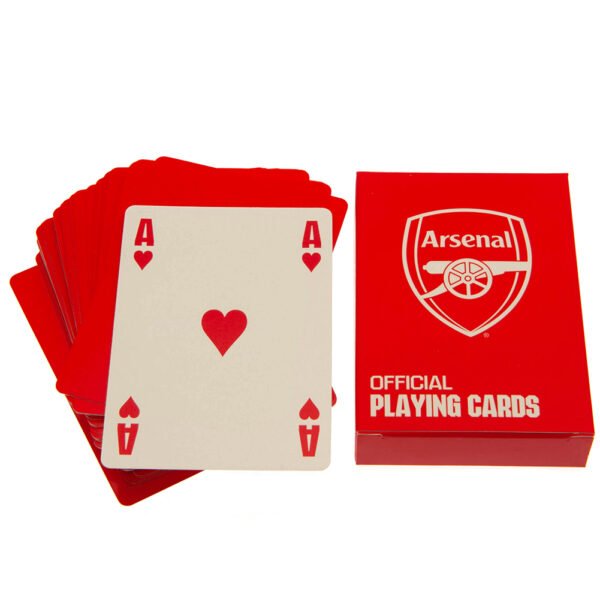 TM-03439-Arsenal-FC-Executive-Playing-Cards-1 Official Arsenal FC Executive Playing Cards