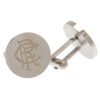 TM-03462-Rangers-FC-Stainless-Steel-Round-Cufflinks Official Rangers FC Stainless Steel Round Cufflinks