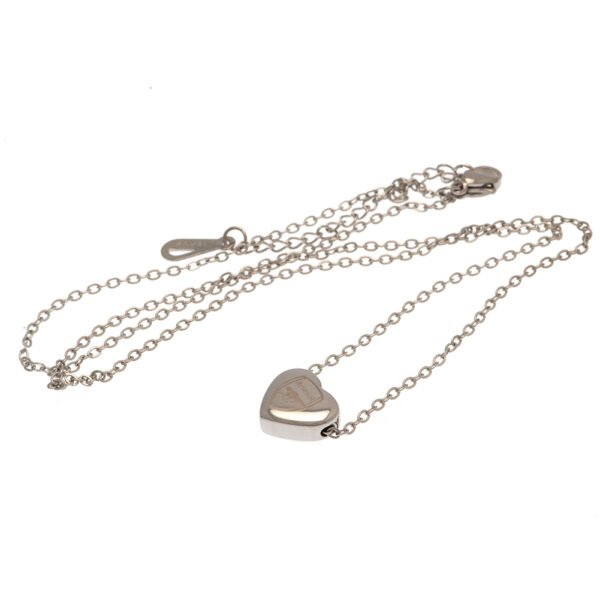TM-03465-Arsenal-FC-Stainless-Steel-Heart-Necklace-1 Official Arsenal FC Stainless Steel Heart Necklace