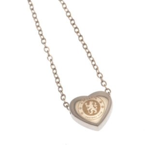 Official Chelsea FC Stainless Steel Heart Necklace