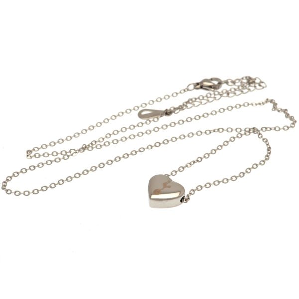 TM-03470-Tottenham-Hotspur-FC-Stainless-Steel-Heart-Necklace-1 Official Tottenham Hotspur FC Stainless Steel Heart Necklace