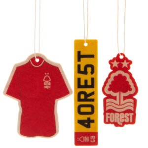 TM-03559-Nottingham-Forest-FC-3pk-Air-Freshener Official Nottingham Forest FC 3pk Air Freshener