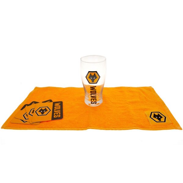 TM-03563-Wolverhampton-Wanderers-FC-Mini-Bar-Set-1 Official Wolverhampton Wanderers FC Mini Bar Set