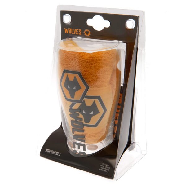 TM-03563-Wolverhampton-Wanderers-FC-Mini-Bar-Set-2 Official Wolverhampton Wanderers FC Mini Bar Set