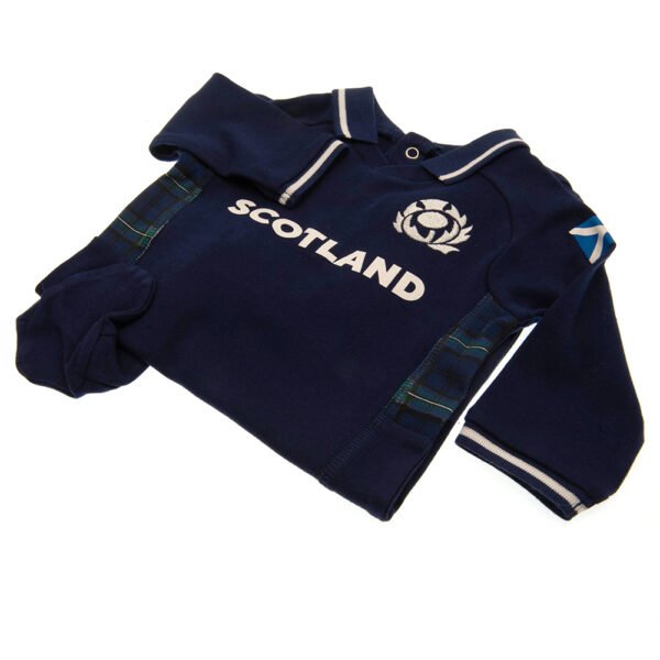 Official Scottish Rugby 6-9 Months Sleepsuit GT