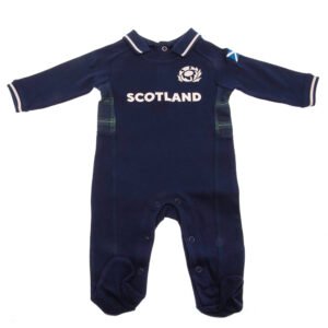 Official Scottish Rugby 6-9 Months Sleepsuit GT