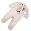 Official England Rugby 3-6 Months Sleepsuit PC