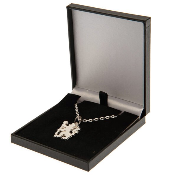 TM-03611-Chelsea-FC-Silver-Plated-Boxed-Pendant-LN Official Chelsea FC Silver Plated Boxed Pendant LN