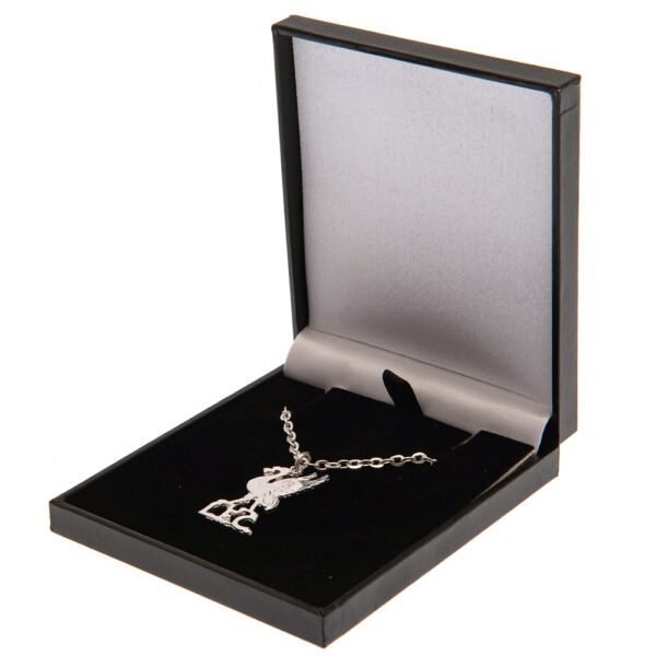 TM-03613-Liverpool-FC-Silver-Plated-Boxed-Pendant-LB Official Liverpool FC Silver Plated Boxed Pendant LB