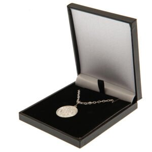 TM-03614-Manchester-City-FC-Silver-Plated-Boxed-Pendant Official Manchester City FC Silver Plated Boxed Pendant