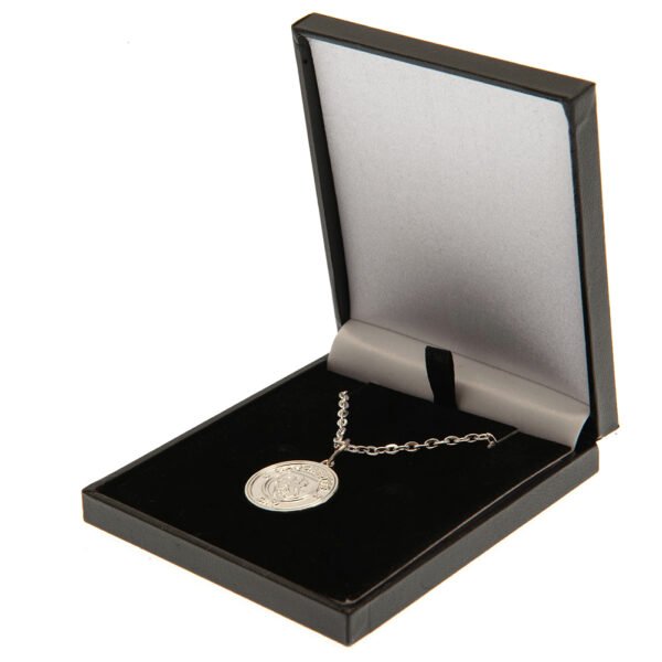 TM-03614-Manchester-City-FC-Silver-Plated-Boxed-Pendant Official Manchester City FC Silver Plated Boxed Pendant