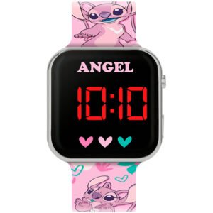 TM-03645-Lilo-Stitch-Junior-LED-Watch-Angel Official Lilo & Stitch Junior LED Watch Angel
