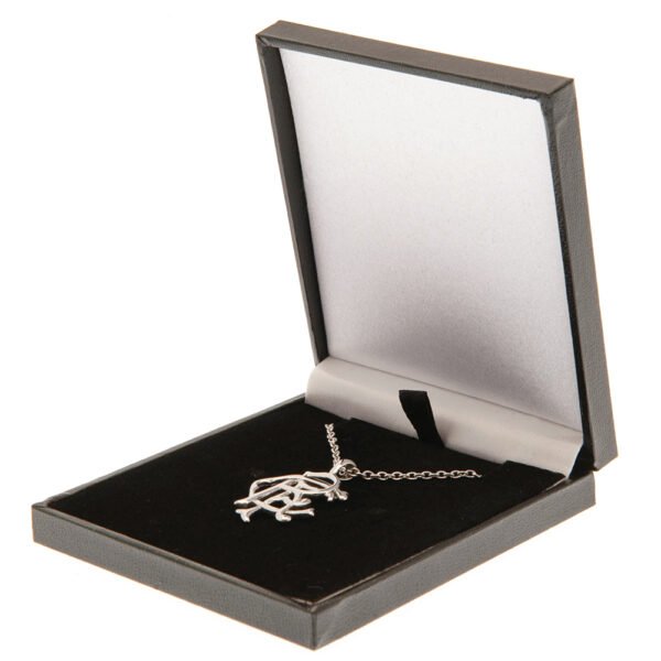 TM-03685-Rangers-FC-Scroll-Crest-Stainless-Steel-Pendant-Chain-2 Official Rangers FC Scroll Crest Stainless Steel Pendant & Chain