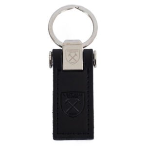 Official West Ham United FC Leather Key Fob