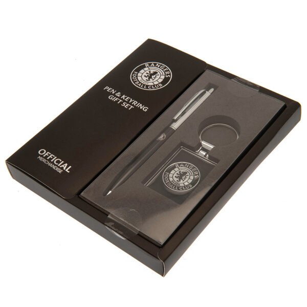 TM-03708-Rangers-FC-Pen-Keyring-Set-3 Official Rangers FC Pen & Keyring Set