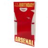 TM-03875-Arsenal-FC-Birthday-Card-Retro-1 Official Arsenal FC Retro Shirt Birthday Card