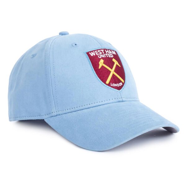 TM-03883-West-Ham-United-FC-MVP-Sky-Blue-Cap-2 Official West Ham United FC MVP Sky Blue Cap