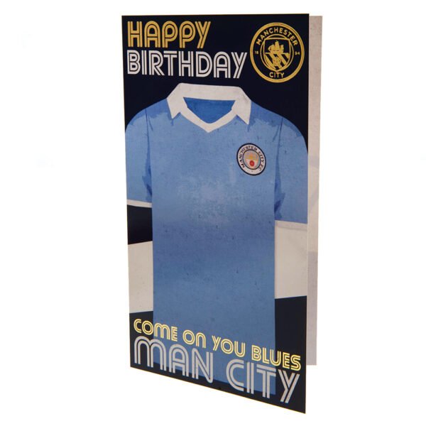 TM-03892-Manchester-City-FC-Birthday-Card-Retro-1 Official Manchester City FC Retro Shirt Birthday Card
