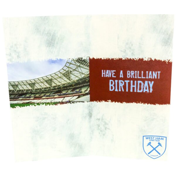 TM-03903-West-Ham-United-FC-Birthday-Card-Personalised-2 Official West Ham United FC Personalised Birthday Card
