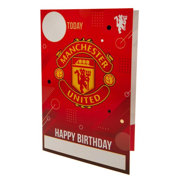 TM-03912-Manchester-United-FC-Birthday-Card-With-Stickers-2 Official Manchester United FC Birthday Card With Stickers