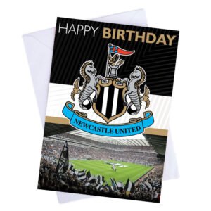 Official Newcastle United FC Musical Birthday Card
