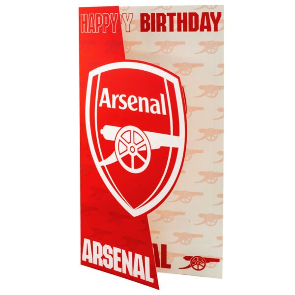 TM-03924-Arsenal-FC-Crest-Birthday-Card-1 Official Arsenal FC Crest Birthday Card