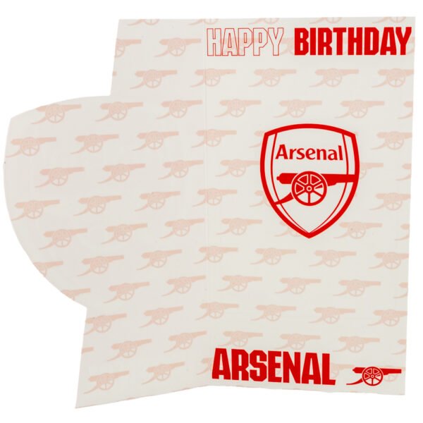 TM-03924-Arsenal-FC-Crest-Birthday-Card-2 Official Arsenal FC Crest Birthday Card